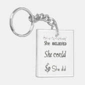 Belangrijkste ring voor vrouwelijke Sleutelhangers (Voorkant Links)