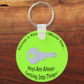 Belangrijkste Sleutelhanger om dingen in te voeren (Voorkant)