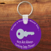 Belangrijkste Sleutelhanger om dingen in te voeren (Voorkant)