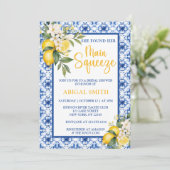 BELANGRIJKSTE SQUEEZE CITROEN VRIJGEZELLENFEEST KAART (Staand voorkant)