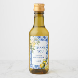 BELANGRIJKSTE SQUEEZE CITROEN VRIJGEZELLENFEEST WIJN ETIKET