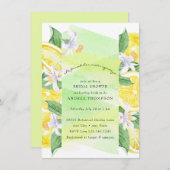 Belangrijkste squeeze | Citrus | Citroengeel Vrijg Kaart (Voorkant / Achterkant)