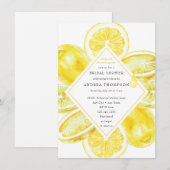 Belangrijkste squeeze | Citrus | Citroengeel Vrijg Kaart (Voorkant / Achterkant)