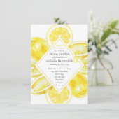 Belangrijkste squeeze | Citrus | Citroengeel Vrijg Kaart (Staand voorkant)