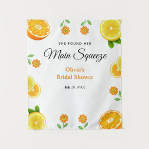 Belangrijkste Squeeze Citrus Lemon Vrijgezellenfee Wandkleed