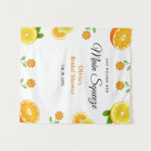 Belangrijkste Squeeze Citrus Lemon Vrijgezellenfee Wandkleed (Voorkant (horizontaal))