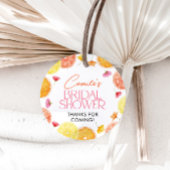 Belangrijkste Squeeze Citrus Vrijgezellenfeest Fav Bedankjes Labels