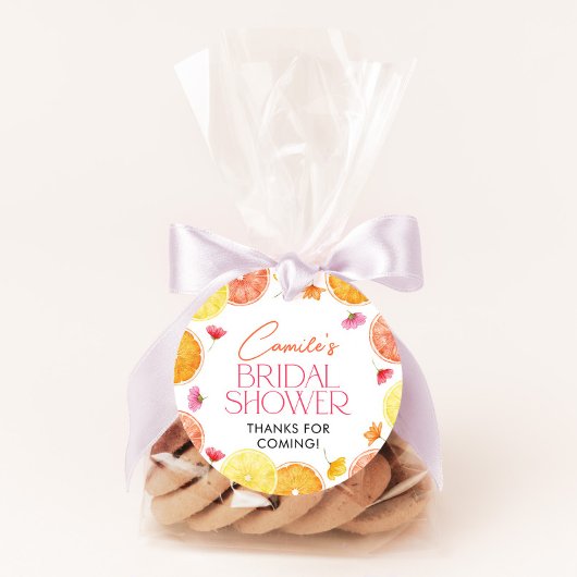 Belangrijkste Squeeze Citrus Vrijgezellenfeest Fav Bedankjes Labels