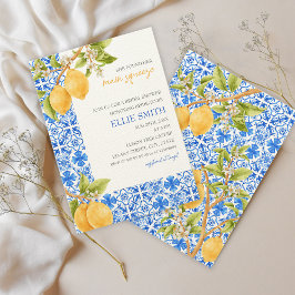 Belangrijkste squeeze | Mediterraan citroen Vrijge Kaart