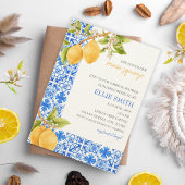 Belangrijkste squeeze | Mediterraan citroen Vrijge Kaart