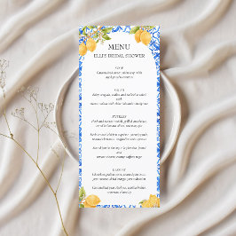 Belangrijkste squeeze | Mediterrane Tegels Lemon B Menu