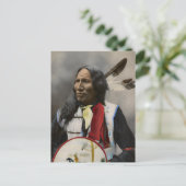 Belangrijkste stakingen met neus, Oglala Sioux 189 Briefkaart (Staand voorkant)