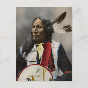 Belangrijkste stakingen met neus, Oglala Sioux 189 Briefkaart