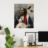 Belangrijkste stakingen met neus, Oglala Sioux 189 Poster (Thuiskantoor)