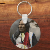 Belangrijkste stakingen met neus, Oglala Sioux 189 Sleutelhanger (Voorkant)