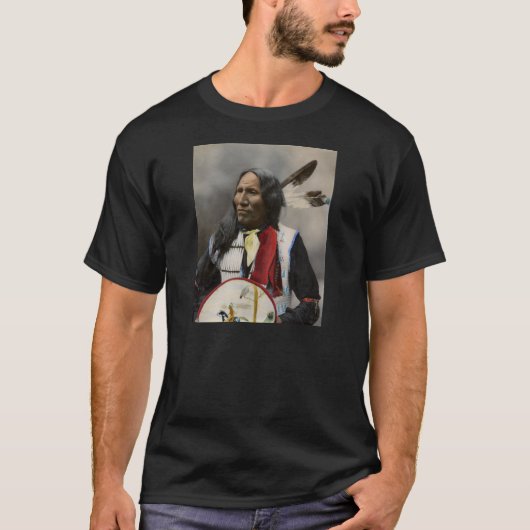 Belangrijkste stakingen met neus, Oglala Sioux 189 T-shirt (Voorkant)