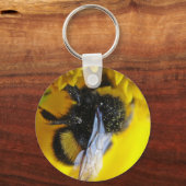 Belangrijkste supporter grote hommel sleutelhanger (Voorkant)
