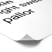 Belangrijkste symptomen van longtuberculose Grafie Poster (Hoek)