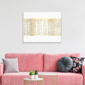 belangrijkste temperatuurelementen canvas afdruk (Insitu (Woonkamer))