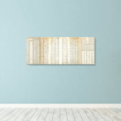 belangrijkste temperatuurelementen canvas afdruk (Insitu (Houten vloer))