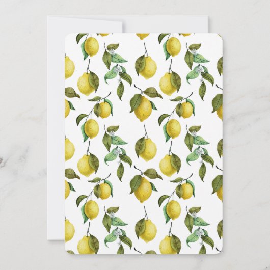 Belangrijkste uitnodiging van het Bridal van het V (Achterkant)