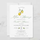 Belangrijkste uitnodiging van het Bridal van het V (Voorkant)