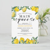 Belangrijkste uitnodiging voor Bridal-showroom met (Staand voorkant)