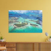 Belangrijkste westelijke Florida-eilanden uit de l Canvas Afdruk (Insitu (Woonkamer))