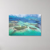 Belangrijkste westelijke Florida-eilanden uit de l Canvas Afdruk (Voorkant)