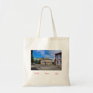 Belarus Беларусь Lepel Лепель Stadsbeeld Boodschap Tote Bag