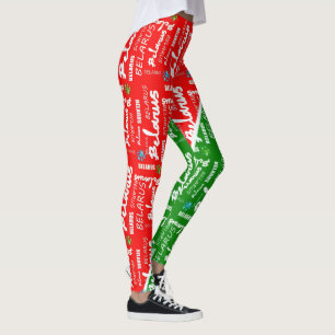 Belarus Беларусь Nationale Korenbloem Leggings