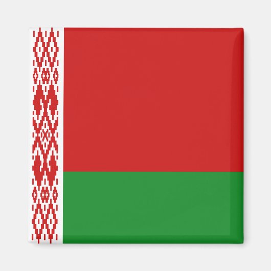 Belarus Flag Magnet (Voorkant)