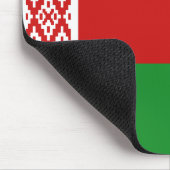 Belarus Flag Mousepad Muismat (Hoek)