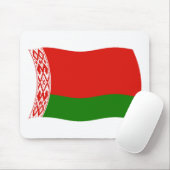 Belarus Flag Mousepad Muismat (Met muis)