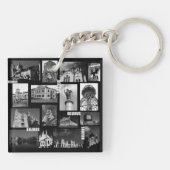 Belarus Gordno Brest Minsk Architecture Collage Ke Sleutelhanger (Achterkant)