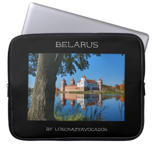 Belarus Kasteel Mir Architectuur Laptophoes Laptop Sleeve