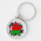 Belarus Star Sleutelhanger (Voorkant)