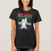 Belarus Table Tennis  Support Belarusian Ping Pong T-shirt (Voorkant)