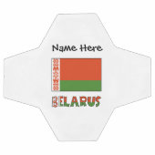 Belarus Wit-Rood-Groene Vlag Gepersonaliseerd  Voetbal (Enkel)