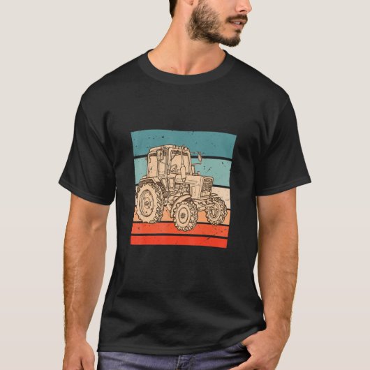 Belarussische boerentractor Agriculture 4 T-shirt (Voorkant)