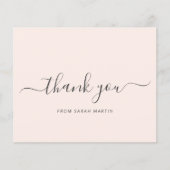 Belastend bedrijf Blush Pink budget Hartelijk dank (Voorkant)