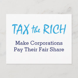 Belasting de Rijken Briefkaart
