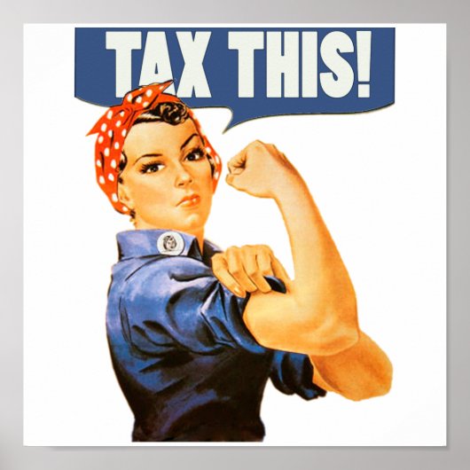 BELASTING DIT POSTER (Voorkant)