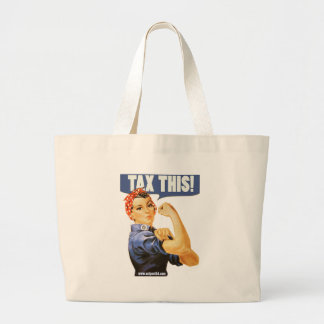 BELASTING GROTE TOTE BAG