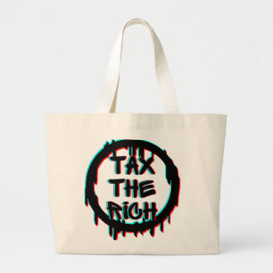 Belasting het Rijke Origineel Grote Tote Bag