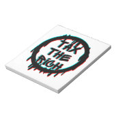 Belasting het Rijke Origineel Notitieblok (Linkerzijde)