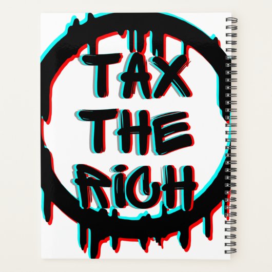 Belasting het Rijke Origineel Planner (Achterkant)