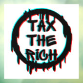 Belasting het Rijke Origineel Raamsticker (Vel 3)