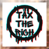 Belasting het Rijke Origineel Raamsticker (Vel 2)