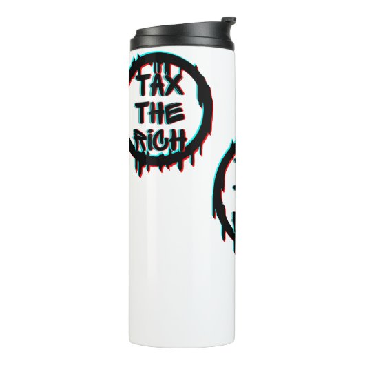 Belasting het Rijke Origineel Thermosbeker (Gedraaid links)